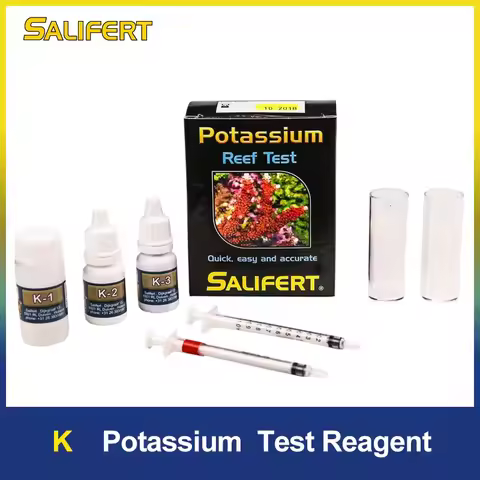 Salifert Seawater TesterTest Kit, Ca, Cu, I2, KH, Mg, NH4, NH4, NO2, Nitrite, NO3, Nitrate, PH, PO4,