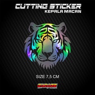 Tiger Head Sticker Cutting Sticker Tiger Sticker
