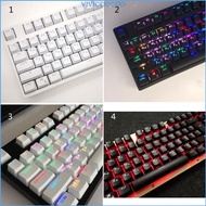 VIVI 104 Keys Mechanical Keyboard ABS Backlit Keycaps Russian Korean Transparent Keycap for Mechanic