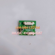 IMUSIC 49FHD600AT TV remote control