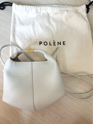 Polene Beri chalk 灰白色手袋