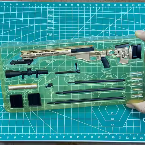 X-004A 1/6 Scale Remington MSR Modular Sniper Rifle US Army Military for 12inch Action Figures Soldi