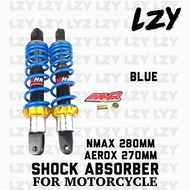 ♞,♘2PCS MHR Racing NMAX 280mm / AEROX 270mm Lowered Rear Suspension Shock Absorber