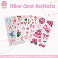 Cute Pink Aesthetic Stickers, Laptop Stickers, Tumblr Stickers, Cute Stickers, Diary Stickers (COD A