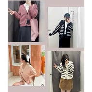 [READY To SHIP NOW] Souffle Uni Wool Cardigan auth collapse