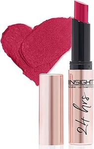 INSIGHT 24 Hrs Non-Transfer Matte Lipstick | Lightweight, Highly Pigmented, Long Wear | Kiss Proof &
