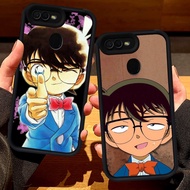 S112 Detective Conan Casing for OPPO A1K A7 F7 A5S A11K F5 A5 A12 A12s A12E A3S F9 Pro black
