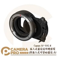 ◎相機專家◎ Canon EF-EOS R 插入式濾鏡鏡頭轉接環 連插入式可變ND濾鏡A 轉接環 可調 減光鏡 公司貨