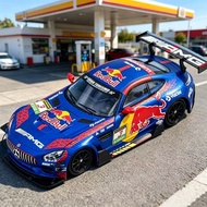 RM Rhino 1: 64 Mercedes-Benz AMG GTS Vista Pan Red Bull AMG DTM Alloy Car Model