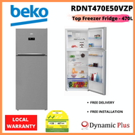 BEKO RDNT470E50VZP 2 DR FRIDGE 470L