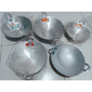 Aluminium Wok🇲🇾车光铝锅🇲🇾Kuali Aluminium Cap Udang / Helang