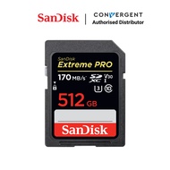 SanDisk Extreme PRO® SDXC™ UHS-I card [170MB/s] [512GB] SDSDXXY