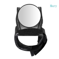 Mary Bike Rear View Glass Wristband Glass Rotatable Cycle Wrist Rearview Glass
