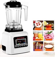 Commercial 30000 RPM/Min Blender Automatic Smoothie Maker 丨 1800W Multi-Functional Sand Ice Mixer for Tea Collection&amp;Milkshake&amp;Ice Crusher Juicer &amp; Grinder (Black)