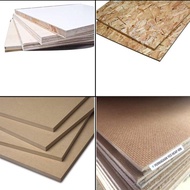 [READY STOCK] 300x600mm Melamine Plywood/Lightwood, Hardboard, MDF Board, OSB Board, Blockboard