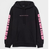 Neat Pattern Print KATUN H&m Cotton Hoodie Men Women hnm mcmxlvii / unwind black back printed