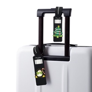 Christmas luggage tag Boarding Pass Cartoon luggage tag Suitcase luggage tag Airplane Pass 25.10.7