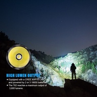 Trustfire T62 Powerful Flashligt Tactical light led XHP70 Waterproof IPX8 Lamp Ultra Brigh Outdoor d