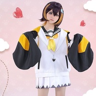 Petra Gurin COSPLAY Cosmart Vtuber Nijisanji Petra Gurin Penguin Hoodie Sailor Suit Uniform Cosplay Costume