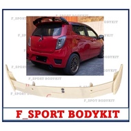 PERODUA AXIA SE G SPEC 2014 2017 2019 2020 2021 2022 ABS AMG SPOILER REAR ROOF TOP WING DUCKTAIL LIP