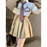 JK Uniform Preppy Loose Fit Striped Shirt - Women's Top