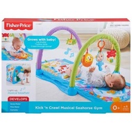 FISHER PRICE KICK N CRAWL MUSICAL SEAHORSE GYM ORIGINAL BABY MATTRESS