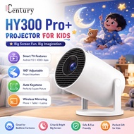 HY300 Pro Plus Projector for Kids Smart Android 11 Mini Projector with Auto Keystone