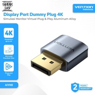 VENTION AIYH0 Display Port DP Dummy Plug Ultra HD 4K 60Hz Display Emulator Simulation Monitor Virtua