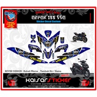 AEROX 155 MOTORCYCLE DECAL AEROX 155 STICKER FULL BODY DECAL STICKER AEROX SKY TEAM