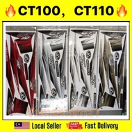 Stiker sticker body stripe cover set (1) modenas ct100 ct110 ct 100 110