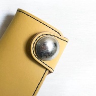 TWOFOLD 簡潔的安靜口音 兩折式鑰匙包 男士 concho 按鈕 TFK-YY-NSi