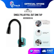 Iborn New Arrival Pillar mounted pull out kitchen mixer sink tap IB212003SS-BL IB212003SS (S/Steel 3