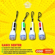 GANTUNGAN HAND FLASHLIGHT KEYCHAIN LARGE WHITE FLASHLIGHT KEYCHAIN/