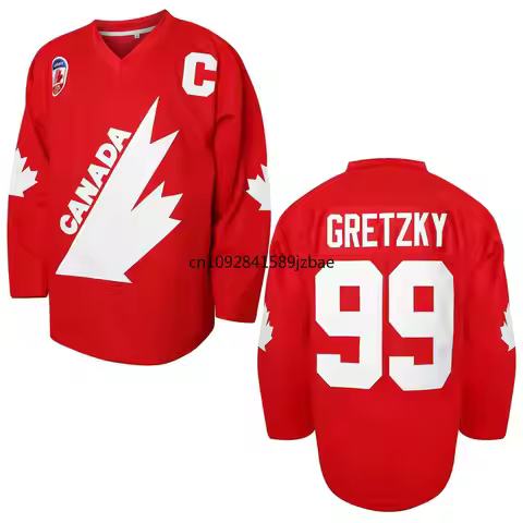 Raymond Bourque Jersey 1991 Coupe Team Canada Hockey 10 Dale Hawerchuk Jersey 99 Wayne Gretzky Jerse