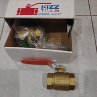 Kizz Ball Valve Brass 1.5"/KIZZ Ball Valve 11/2" Brass