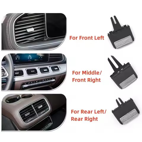 Front Dash Center Rear Air Conditioner Outlet Paddle Tab Clips For Mercedes-Benz W167 GLS GLE 350 40