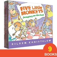 [SG Stock] Five Little Monkeys (9 Books )