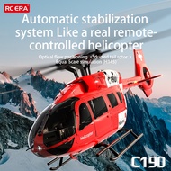 RC ERA 1:30 C190 RC Helicopter RTF H145 Scale 2.4G 6CH 6-Axis Gyro Optical Flow Localization Altitud