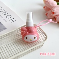 50ml Botol Spray Parfum Mini Travel Gantungan Tas Botol Refill Wadah Hand Sanitizer Model Sanrio Kur