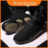 New Top High Basketball Shoes For Men Breathable Led Light Charging Style Trendy