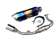 ชุดท่อ HONDA ADV150 ท่อแต่ง Honda Adv150+ปลายท่อ AK 14 นิ้วมีจุกลดเสียง