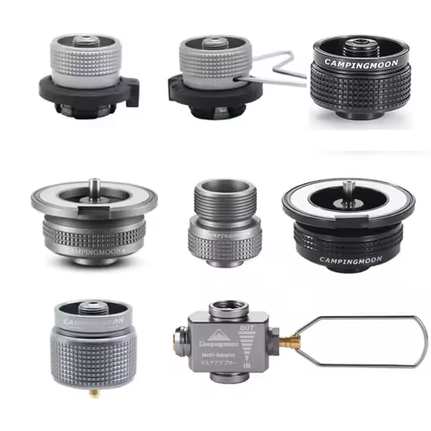 Gas Stove Adapter Campingmoon Cartridge Transfer Gas Tank Connector Converter