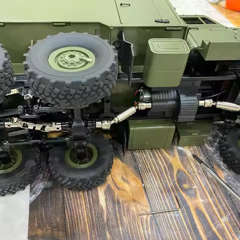 Practical 3Pcs Metal Drive Shaft CVD for WPL B16 B36 JJRC Q60 Q63 Q64 MN77 FY004 6WD 6X6 1/16 RC Car