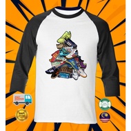 t shirt retro 3q cotton readystock