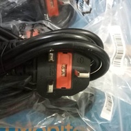 FUSE Power Cable 3 Holes 3 Feet HO5VV-F 3G 0.75mm 5A Length 1.5M