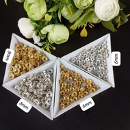 Spacer 8mm Spacer 6mm Gold Silver Pearl Divider
