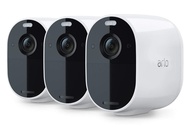 ARLO Arlo VMC2330-100NAR Essential Spotlight Wireless 3 Camera Kit – 1080p, White(Renewed)