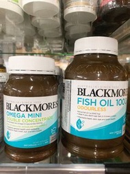 現貨 BLACKMORES 無腥味魚油丸1000mg 400粒/ 高濃度無腥味魚油迷你膠囊 400粒 9300807287354/9300807354131