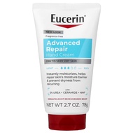 Eucerin, Advanced Repair Hand Cream, Dry to Very Dry Skin, Fragrance-Free, 2.7 oz (78 g)
