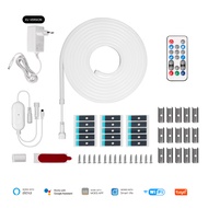 (3Days Arrive)MOES Wifi Smart Ambient Lighting TV Backlight HDMI 2.0 Device Sync Box Led Strip Light